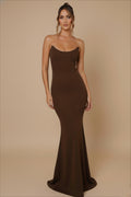 Celine Gown - Chocolate