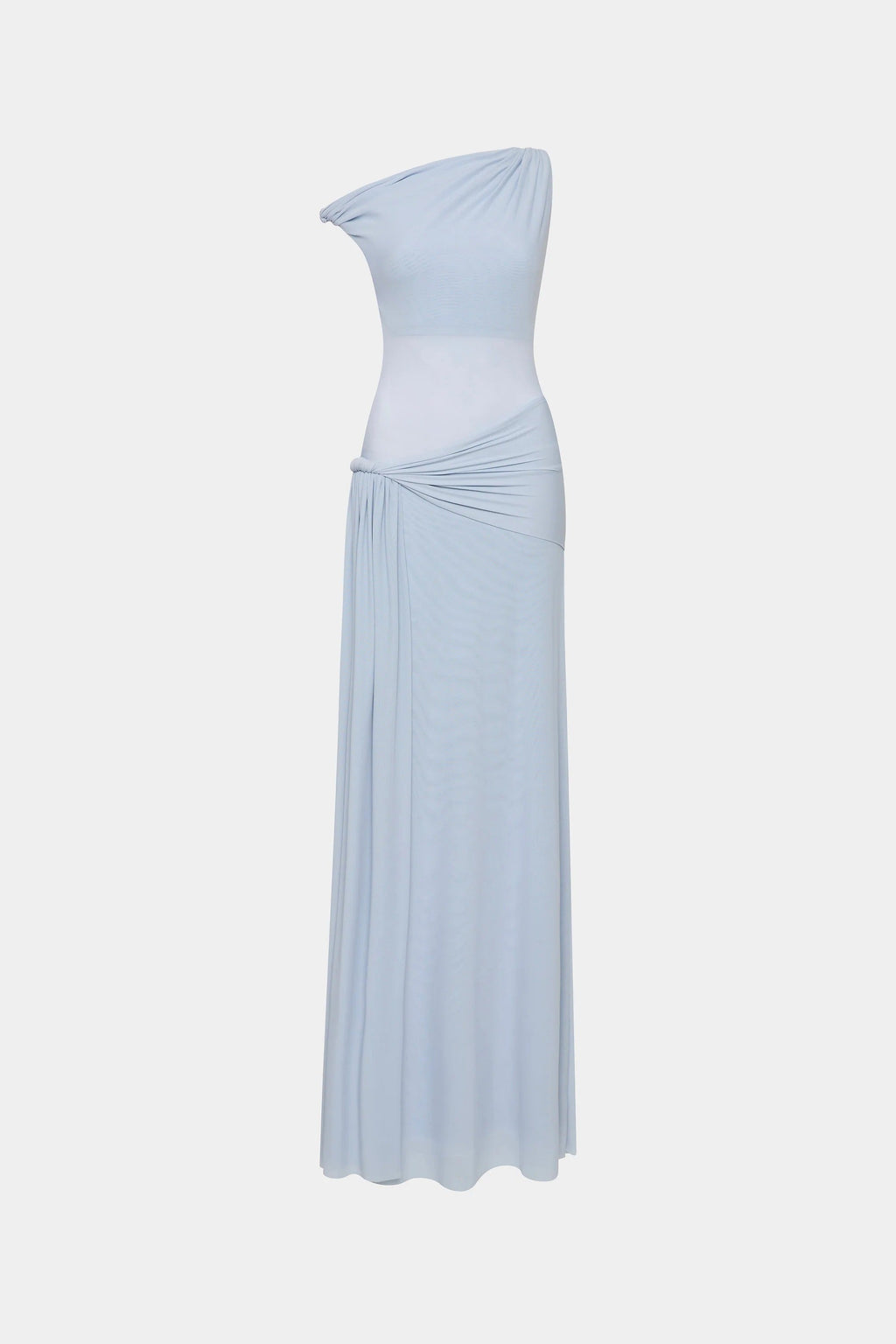 Misha Sisal Mesh Maxi Dress - Dove